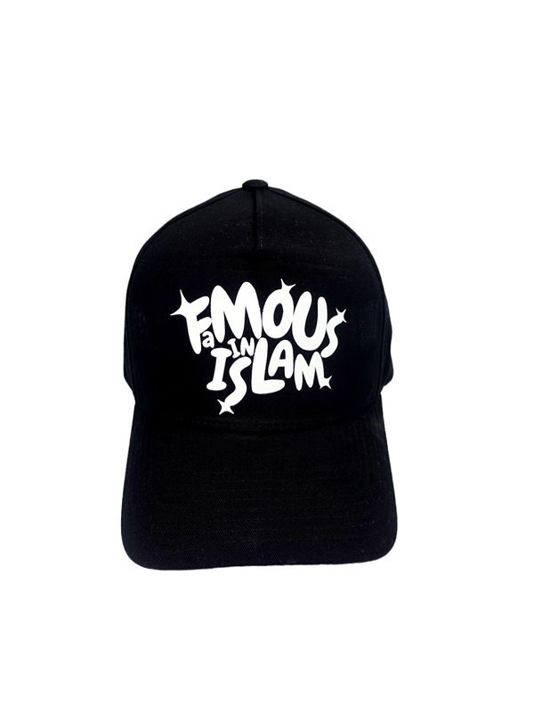 FAMOUS IN ISLAM Snapback Cap - Black