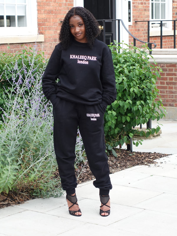 KHALEEQ PARK LONDON Tracksuit - Black